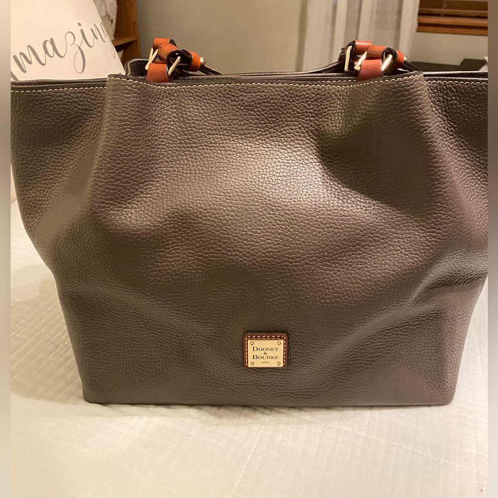 Dooney & Bourke Pebble Leather Shoulder Bag